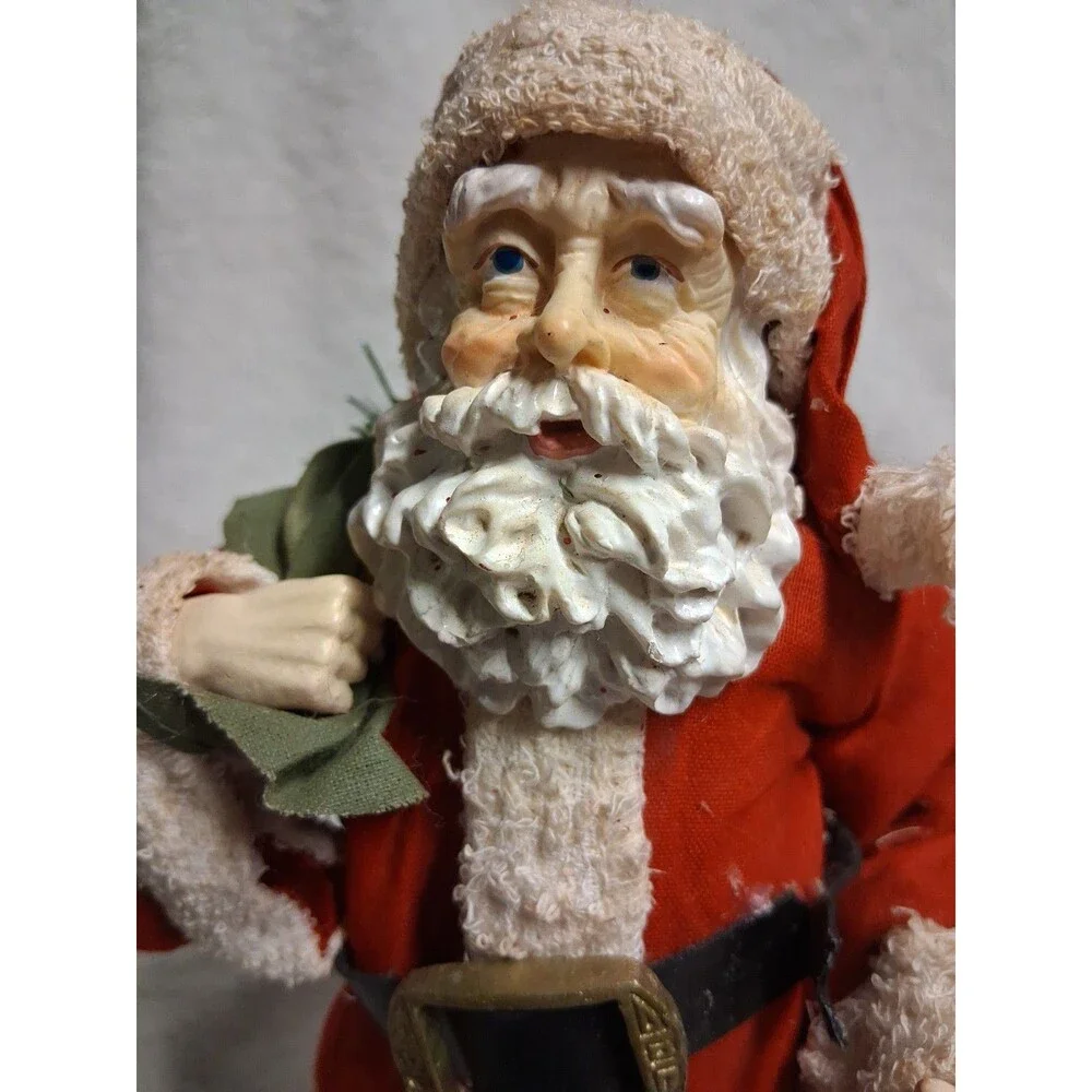 Vintage Santa Claus Figurine Holiday / Christmas Decor